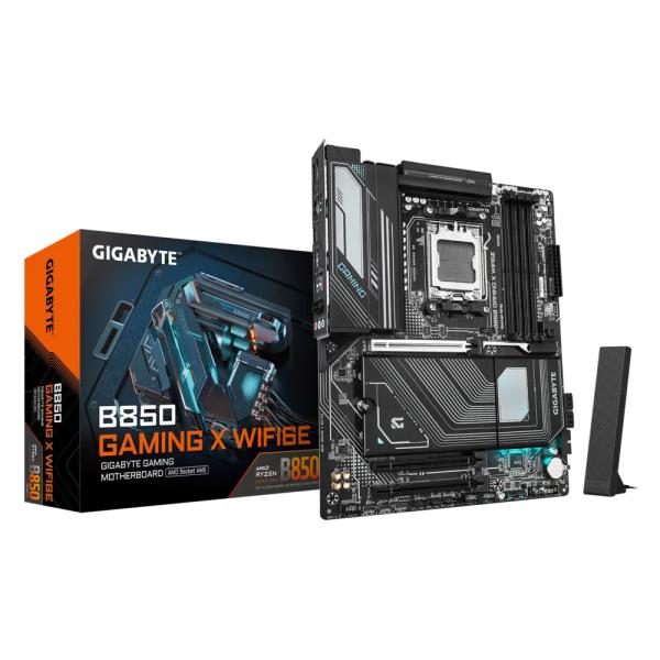 Gigabyte b850 gaming x wifi6e, atx, amd am5, b850, 4x ddr5 8200 o.c, 2.5gbe, wi-fi 6e, bt 5.3, usb-c