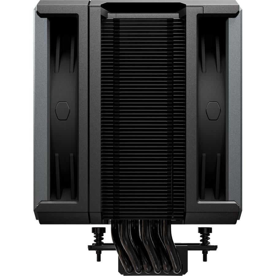Cooler master map-t6pn-225pk-r1 hyper 612 apex, intel amd, 2x 120mm, 0-2400 rpm, black, non-led