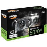 Inno3d n507t3-16d7x-176068w rtx5070ti x3 oc white 16gb gddr7 hdmi 3xdp
