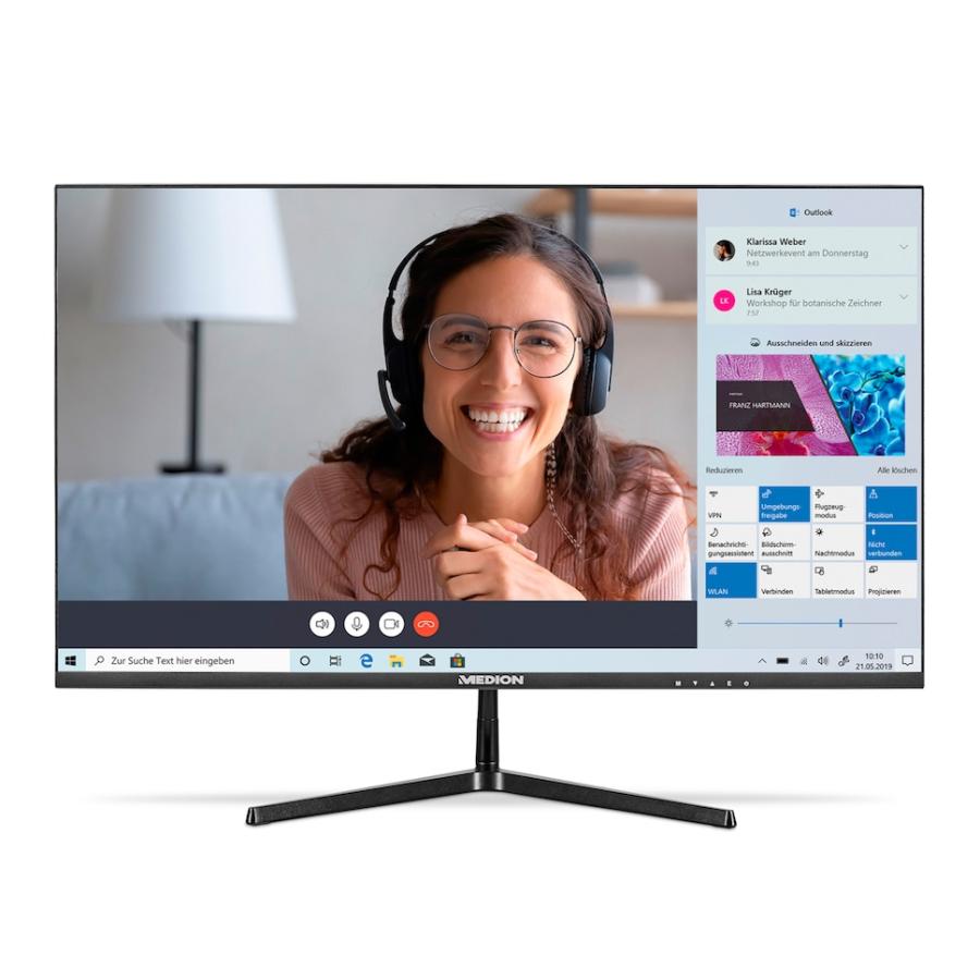 Medion 30037893 p52726, 68.6 cm (27 ) 1920 x 1080 pixels, full hd, lcd, 14 ms, black