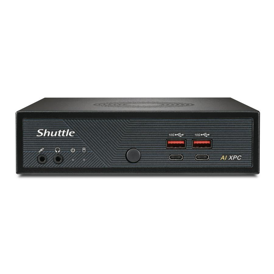 Shuttle dn11h5 slim ai pc, intel core ultra 5 125h, intel arc graphics, ddr5, hdmi, dp, 4x 2.5g lan