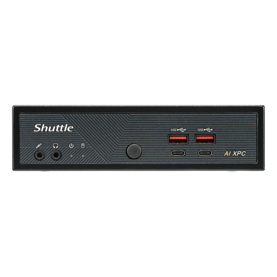 Shuttle dn11h9 slim ai pc, intel core ultra 9 185h, arc graphics, ddr5, 2.5 gb lan, hdmi, dp,