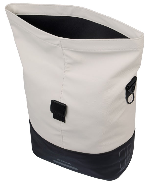 Basil cove shopper mik 14-16l 14 x 29 x 36 cm - zwart wit