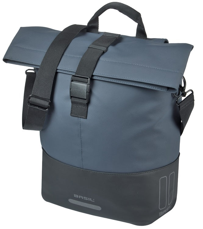 Basil cove shopper mik 14-16l 14 x 29 x 36 - blauw zwart