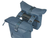 Basil dubbele fietstas brooklyn mik 41l 14 x 30 x 37 cm - blauw