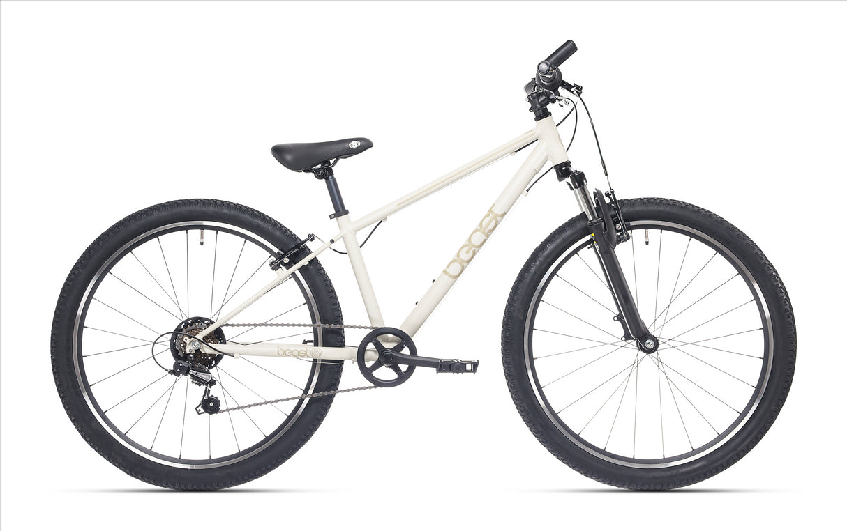 Bikefun kinderfiets beast 26 inch met shimano 6 versnellingen en v-brakes - kiezelgrijs