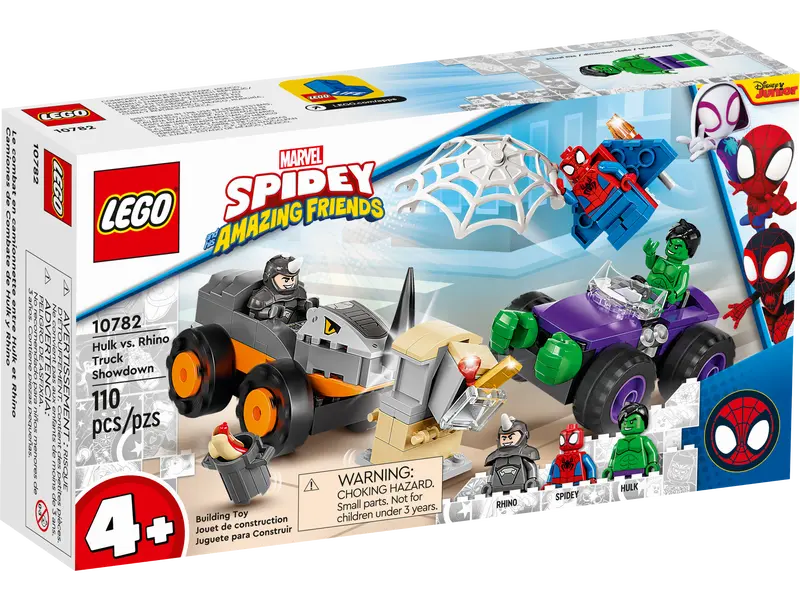 Lego spidey and his amazing friends - 10782 hulk vs. rhino