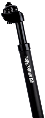 Ergotec zadelpen verend sp-4.0 ø27.2 350 mm - zwart