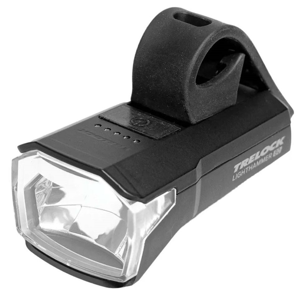 Trelock led koplamp lighthammer ls 480 bat.led fr.light ls 480 usb black