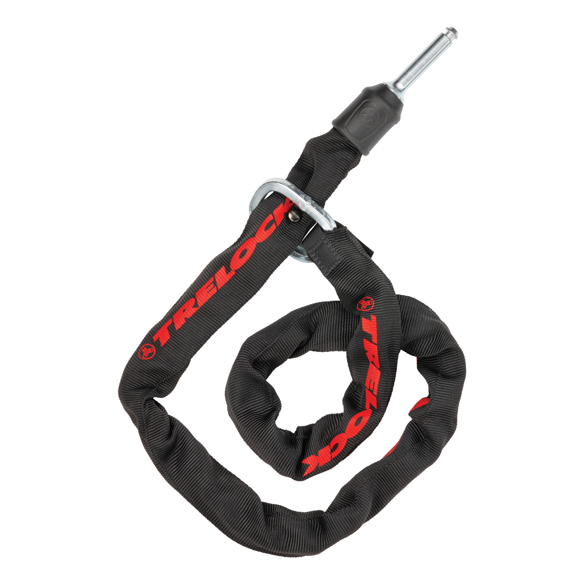 Trelock insteekketting zr 355 100 6 - zwart rood