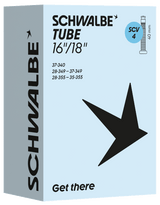 Schwalbe tube (scv4) - 16 18'' (28 37-340 355) - click valve