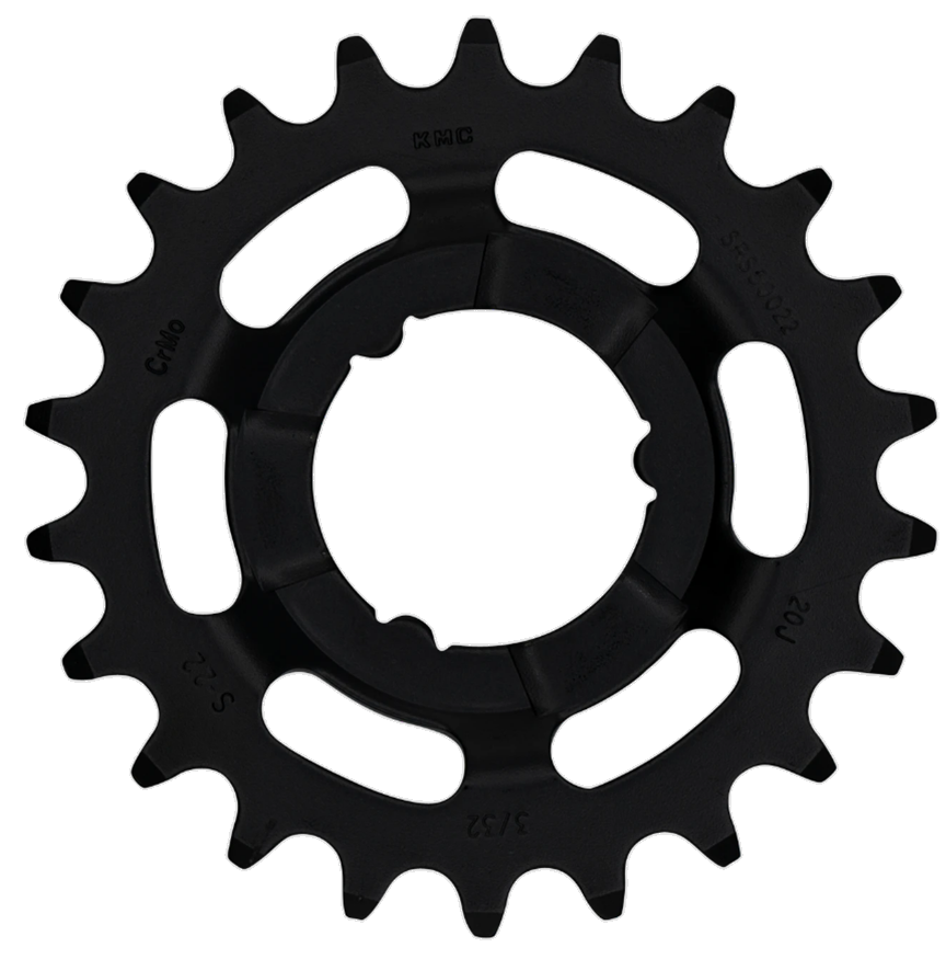 KMC Tandwiel 22T Shimano 3 32 Zwart