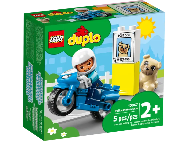 Lego duplo - 10967 politiemotor