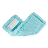 Leifheit vervangingsdoek clean twist klittenband vloerwisser m ergo - 33 cm static plus