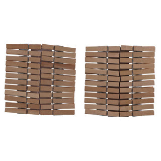 Multy houten wasknijpers 48 stuks