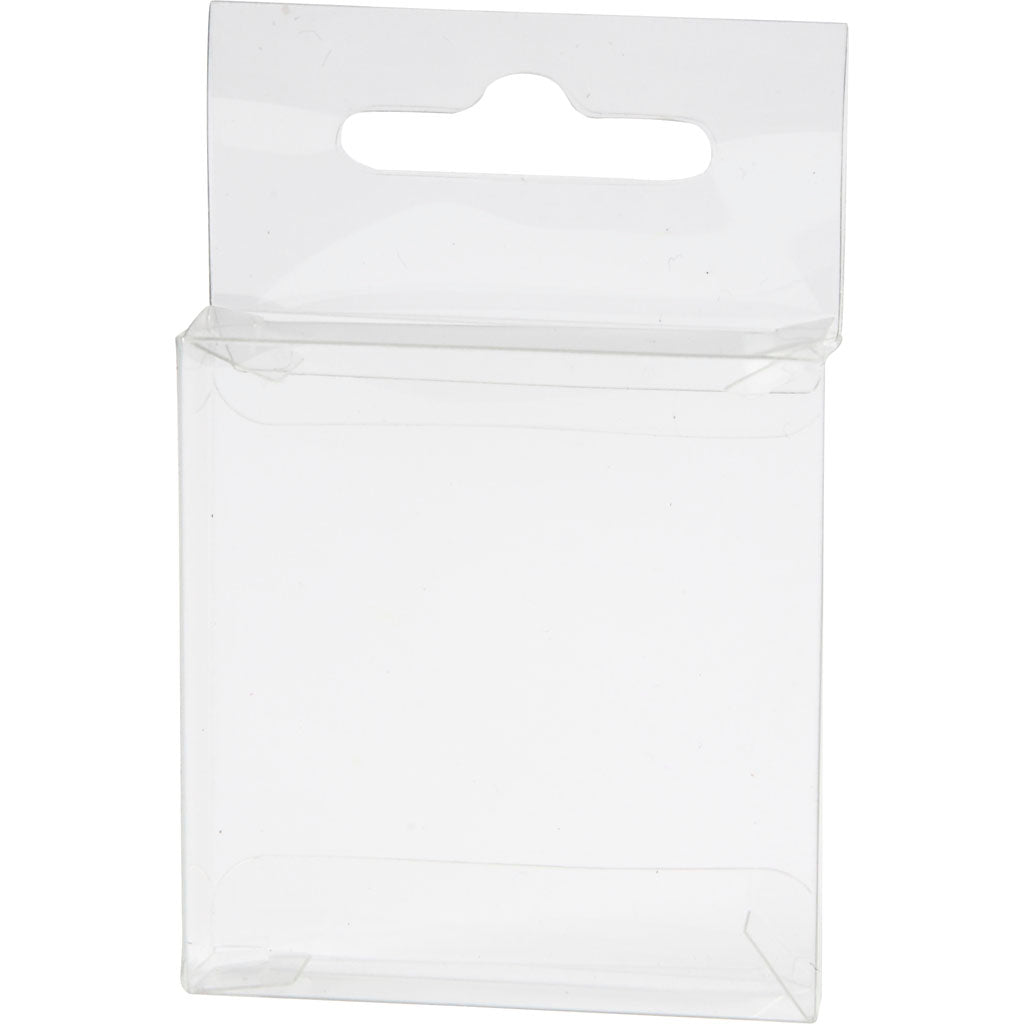 Pet verpakkingsdozen, afm 51x54x10 mm, 100 stuk 1 doos