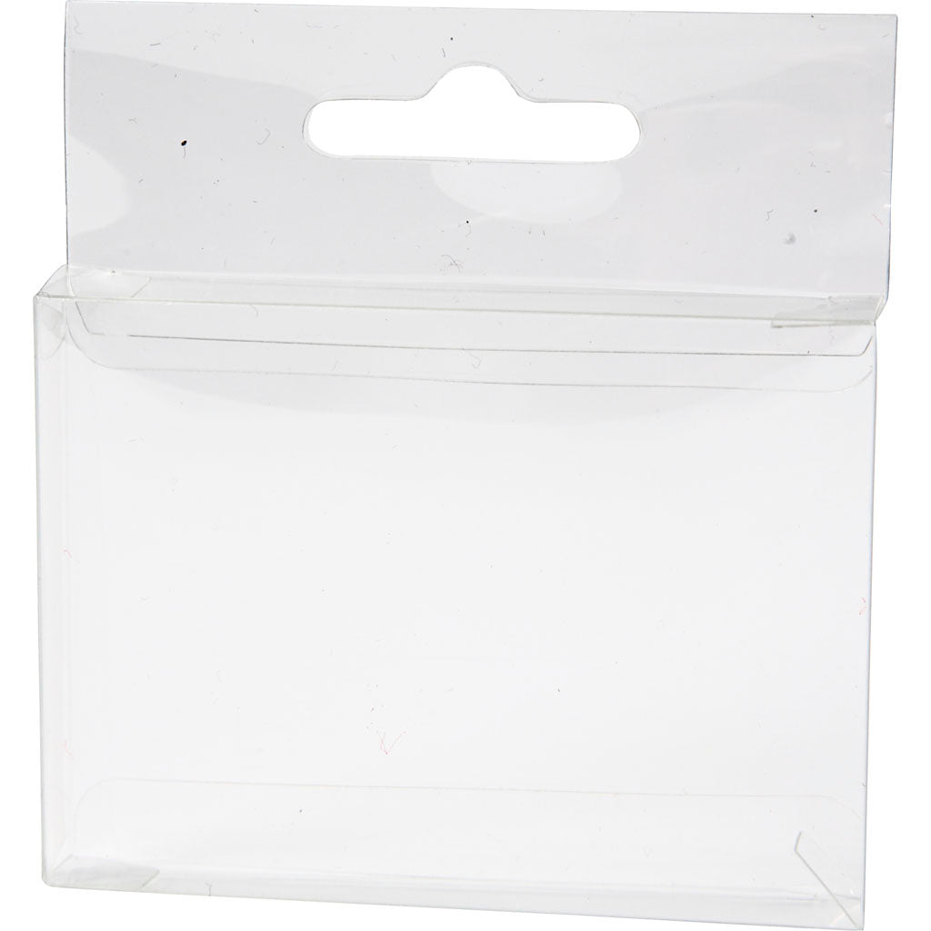 Pet verpakkingsdozen, afm 74x54x10 mm, 100 stuk 1 doos