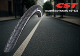 Cst buitenband tournée 45 dynamisch 28 x 1.50 40-622 mm - zwart met reflectie