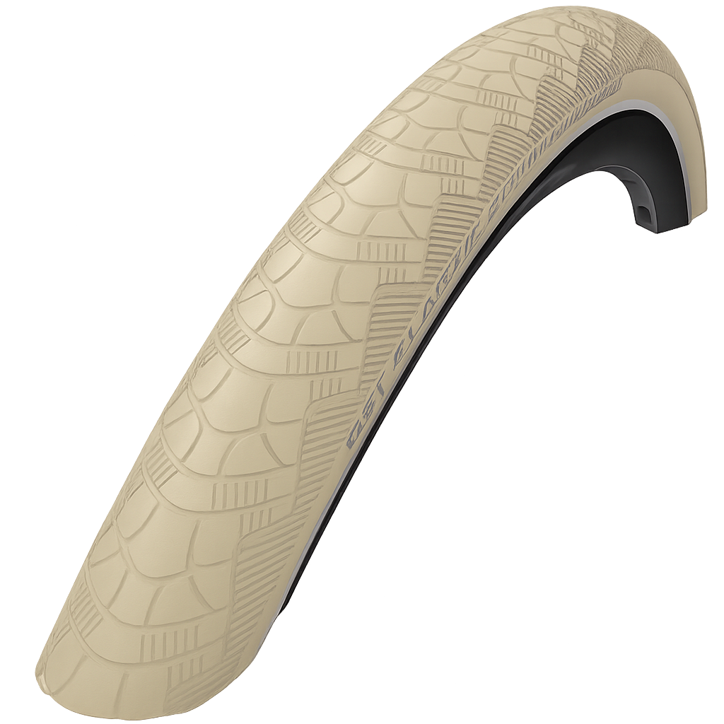 Cst buitenband zeppelin 28 x 1.90'' 50-622 - crème met reflectie