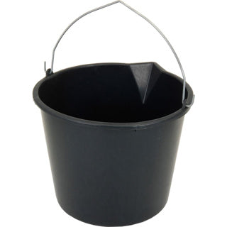 Emmer 12 liter zwart