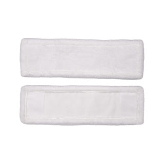 Clean home microvezel dweildoeken wit 2 stuks
