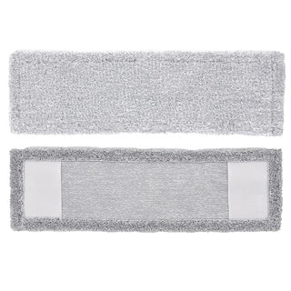 Clean home microvezel dweildoeken lichtgrijs 2 stuks