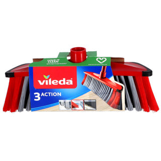 Vileda 3action binnen bezem