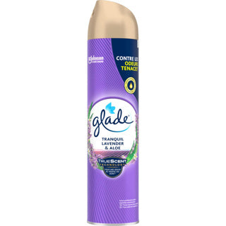 No brand glade aerosol tranquil lavender aloe