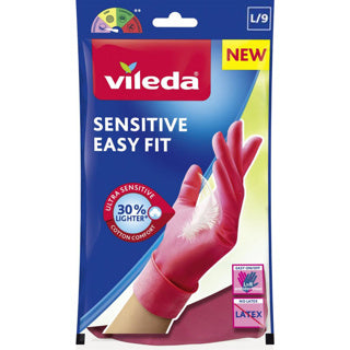 Vileda handschoenene sensitive easy fit large