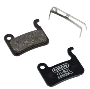 Elvedes schijfremblokset - shimano - carbon metallic compound (semi metal pads) - 1 paar