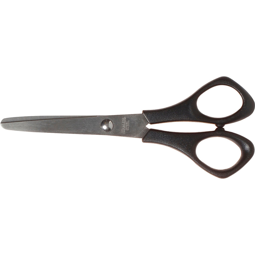 Creativ company schoolscharen, l: 14 cm, rond, rechtshandig, 1 stuk