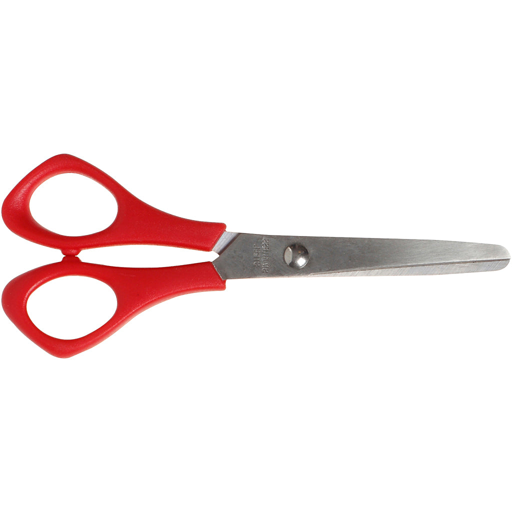 Creativ company schoolscharen, l: 14 cm, rond, linkshandig, 1 stuk