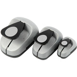Creativ company ponsen set, ei, afm 25+50+76 mm, 3 stuk 1 doos