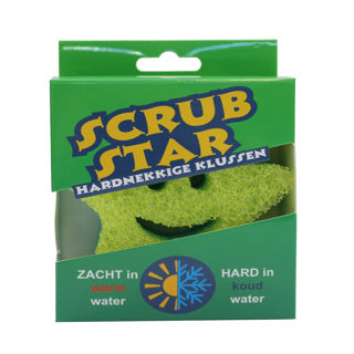 No brand spons scrub star hardnekkig