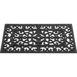 Hamat deurmat antiek french lilly 45x75 cm rubber
