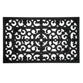 Hamat deurmat antiek french lilly 45x75 cm rubber