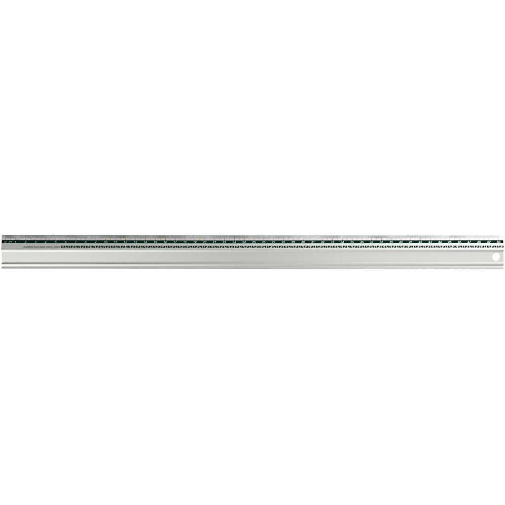 Creativ company metalen snijliniaal, l: 50 cm, 1 stuk