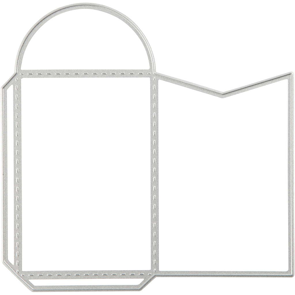 Creativ company stans- en embossing mallen, envelop, afm 8,5x5,5 cm, 1 stuk
