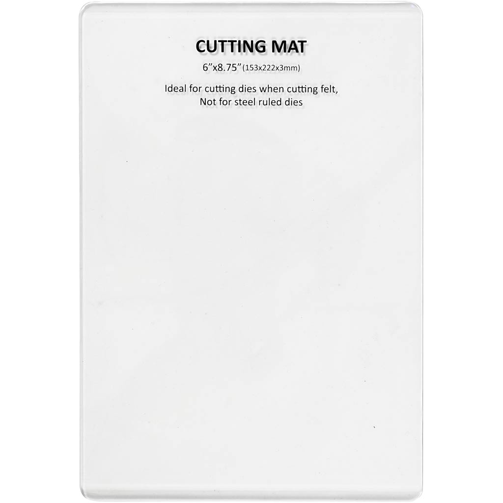 Creativ company snijplaat acryl, afm 22,2x15,3 cm, dikte 3 mm, 1 stuk
