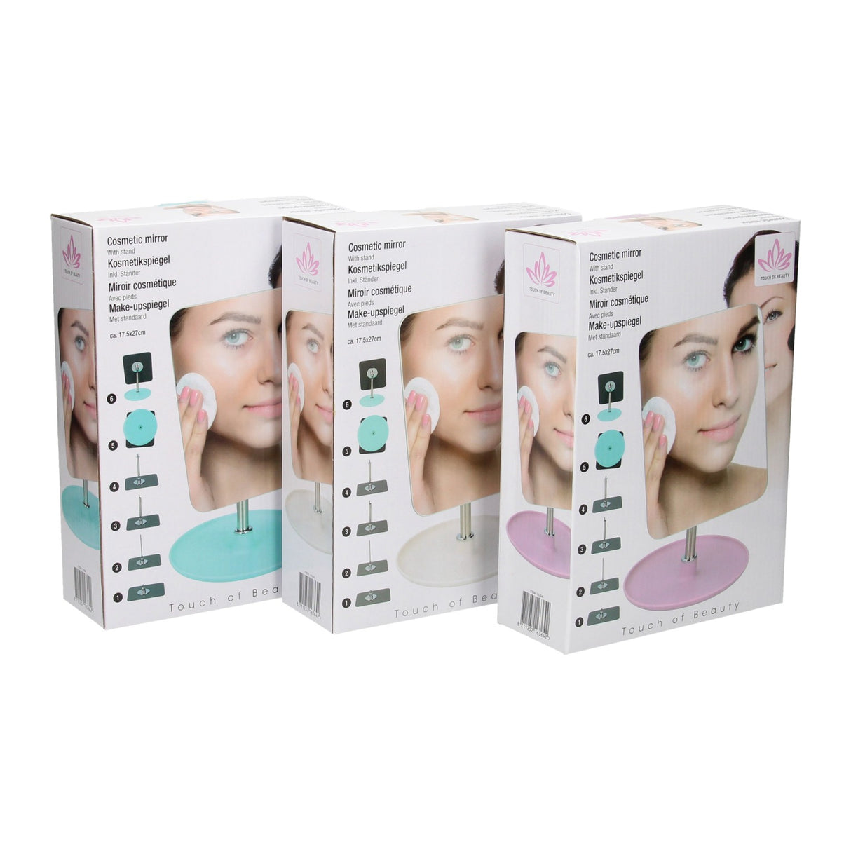 Make-up spiegel met standaard