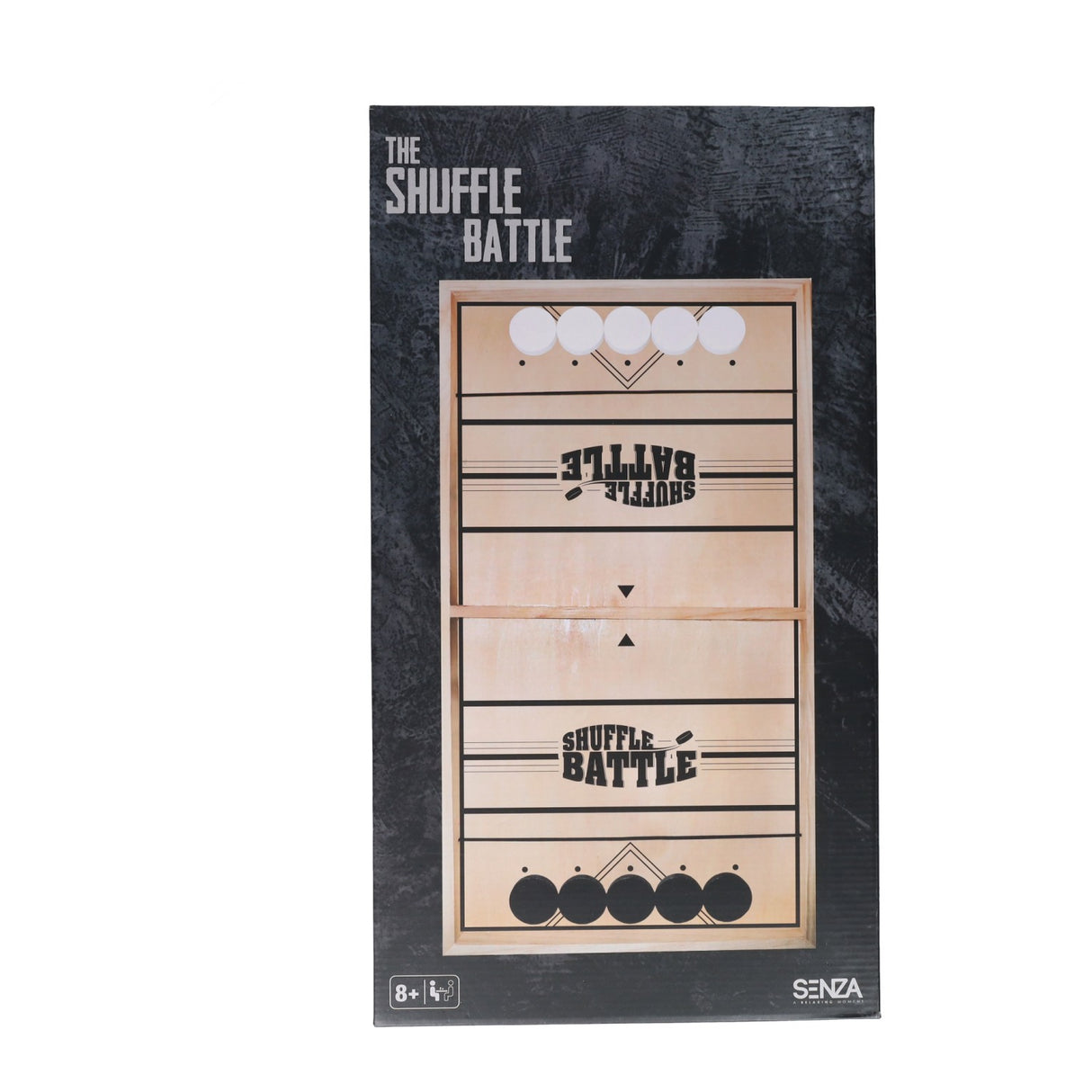 Shuffle houten battle spel