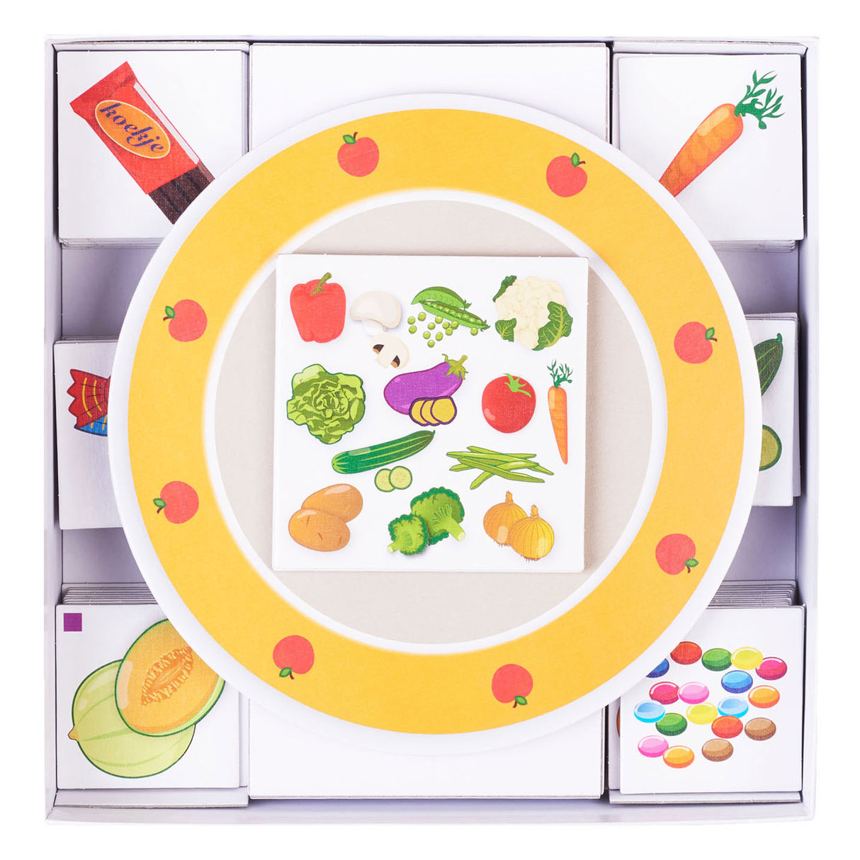 Rolf basics - vitamientjes op ons bord memo en sorteerspel