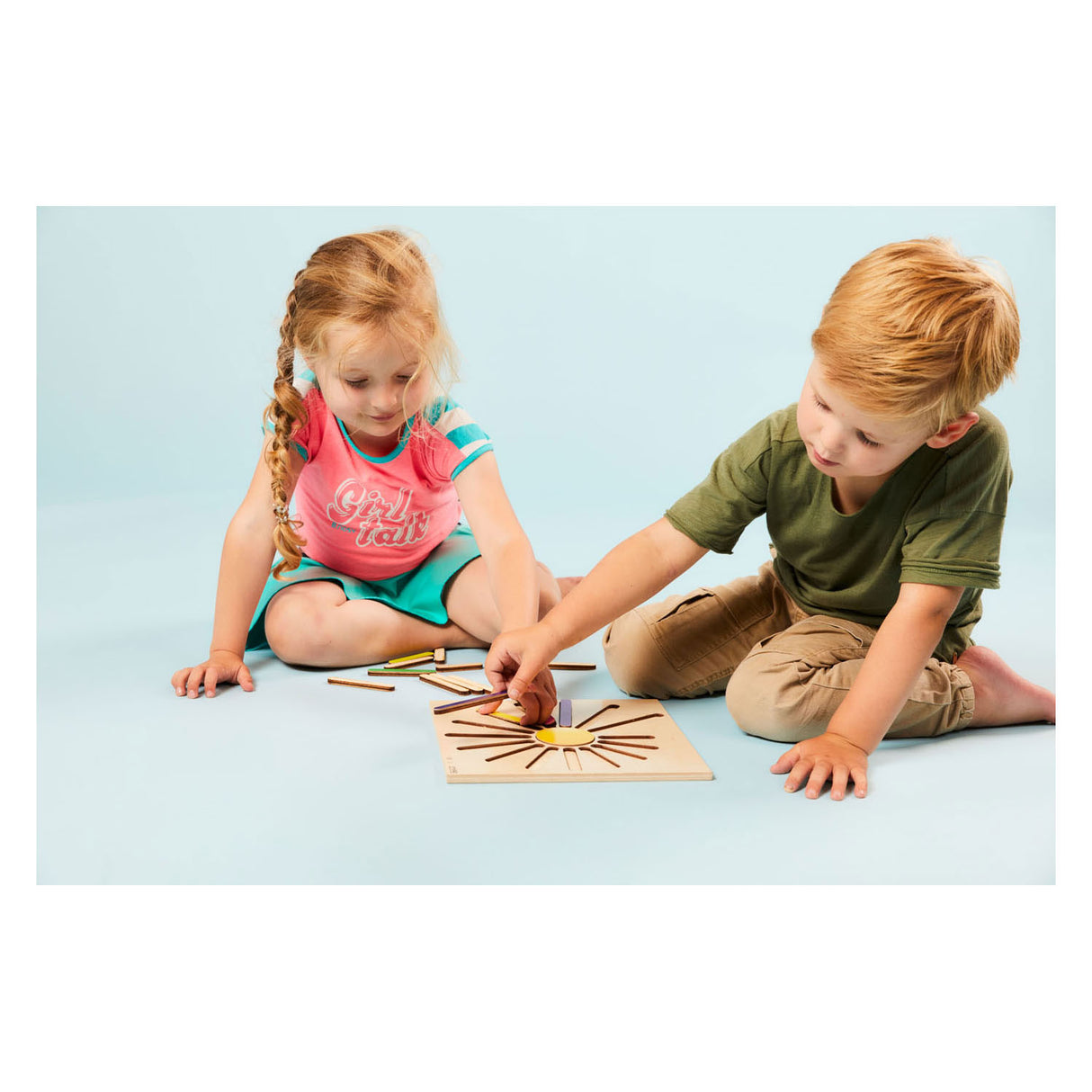 Rolf relief puzzel regenboogstralen, 15st.