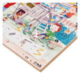 Rolf - houten legpuzzel serie wonen, set van 3