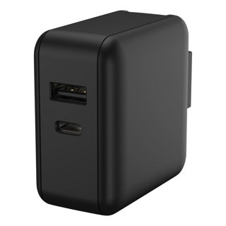 Usb reis oplader 30w met verwisselbare stekkers