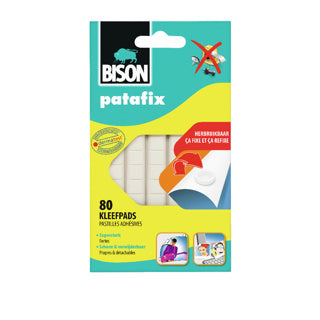 Bison patafix envelop 80 stuks