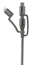 3 in 1 data en oplaadkabel 120 cm lang