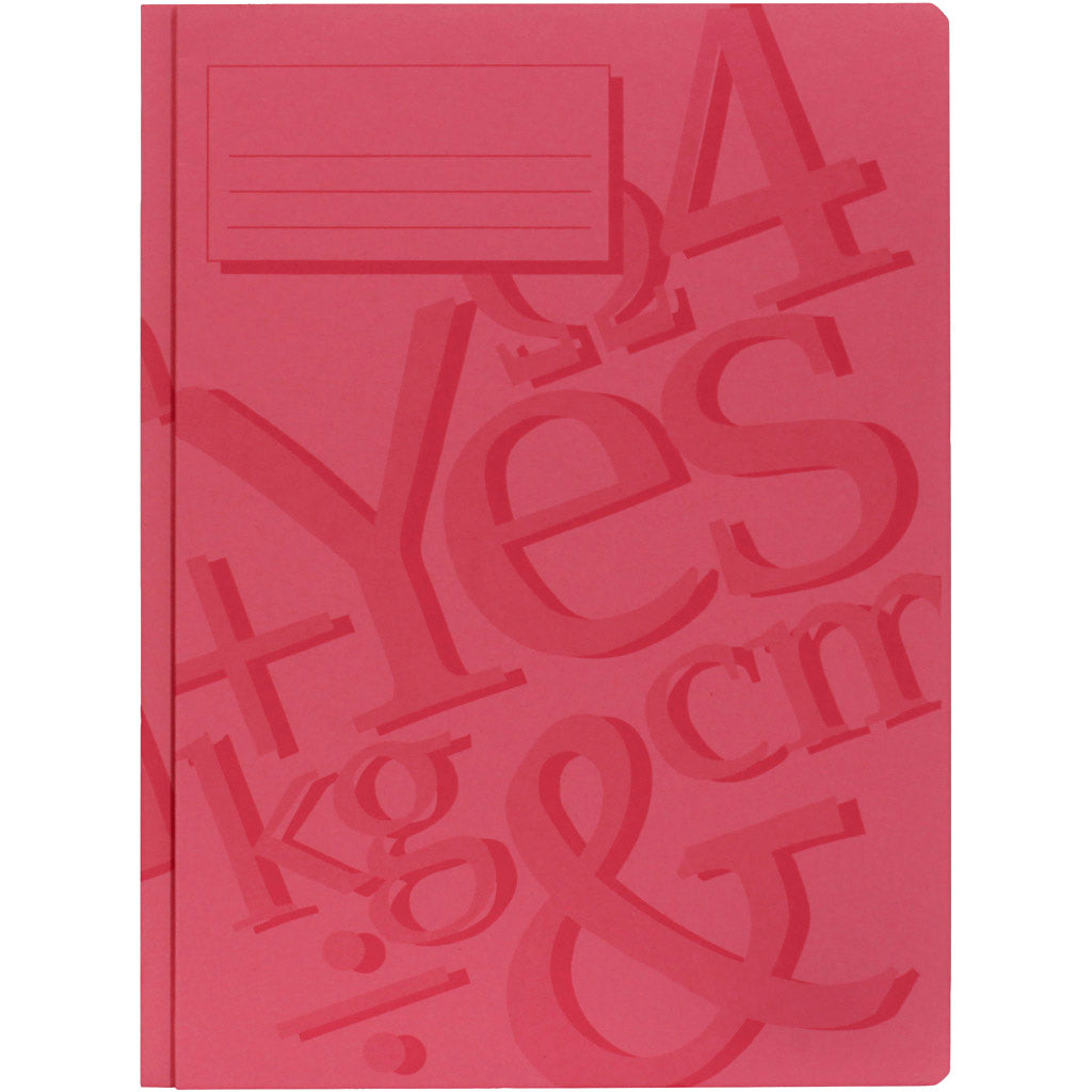 Werkmap, a4, rood, 100 stuk 1 doos