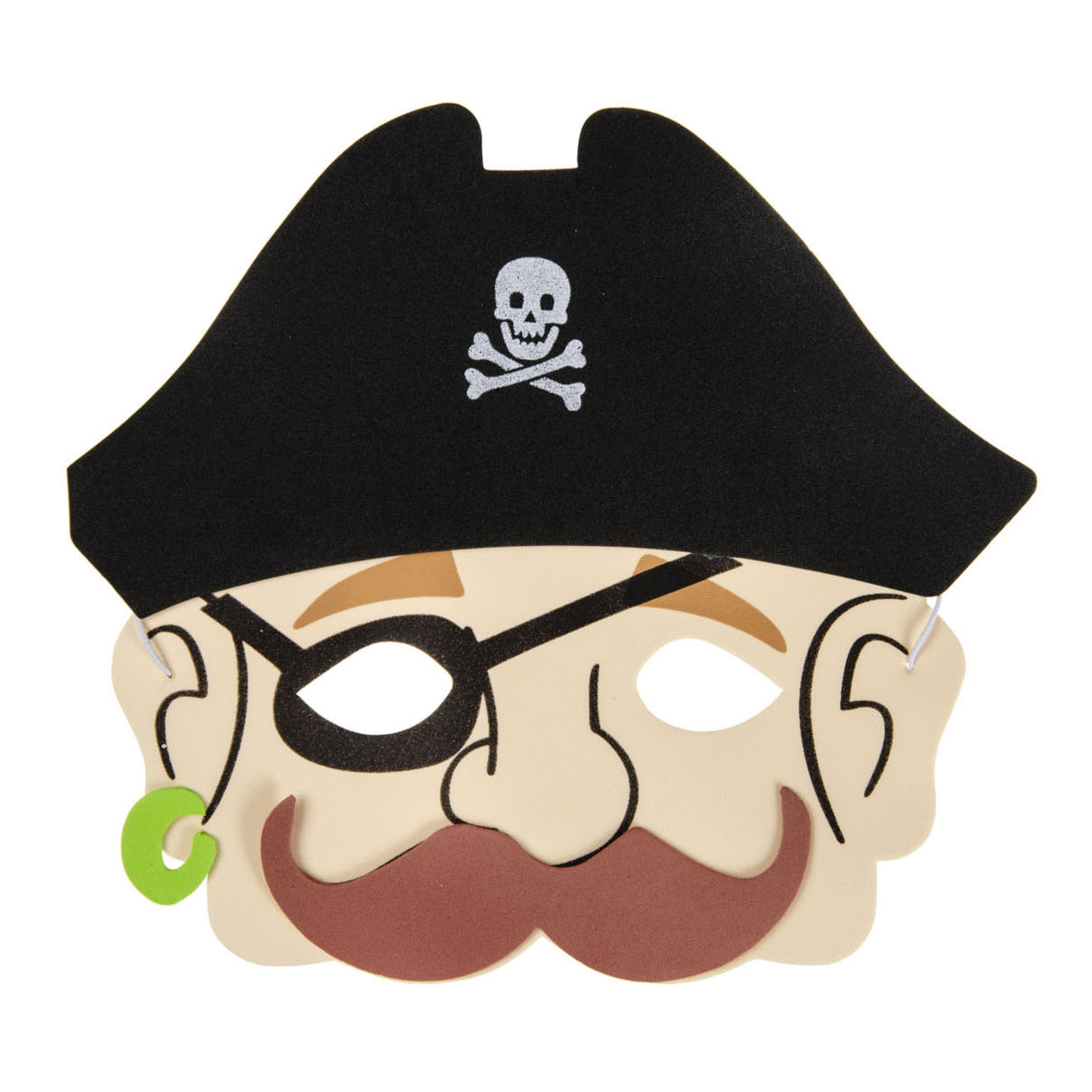 Duckiez foammasker piraat