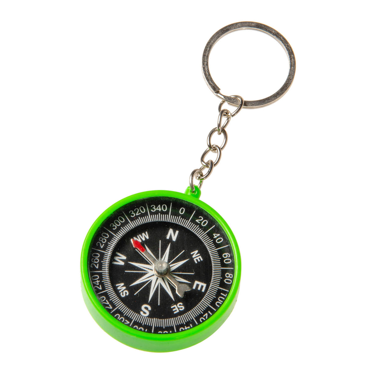Sleutelhanger kompas kleur